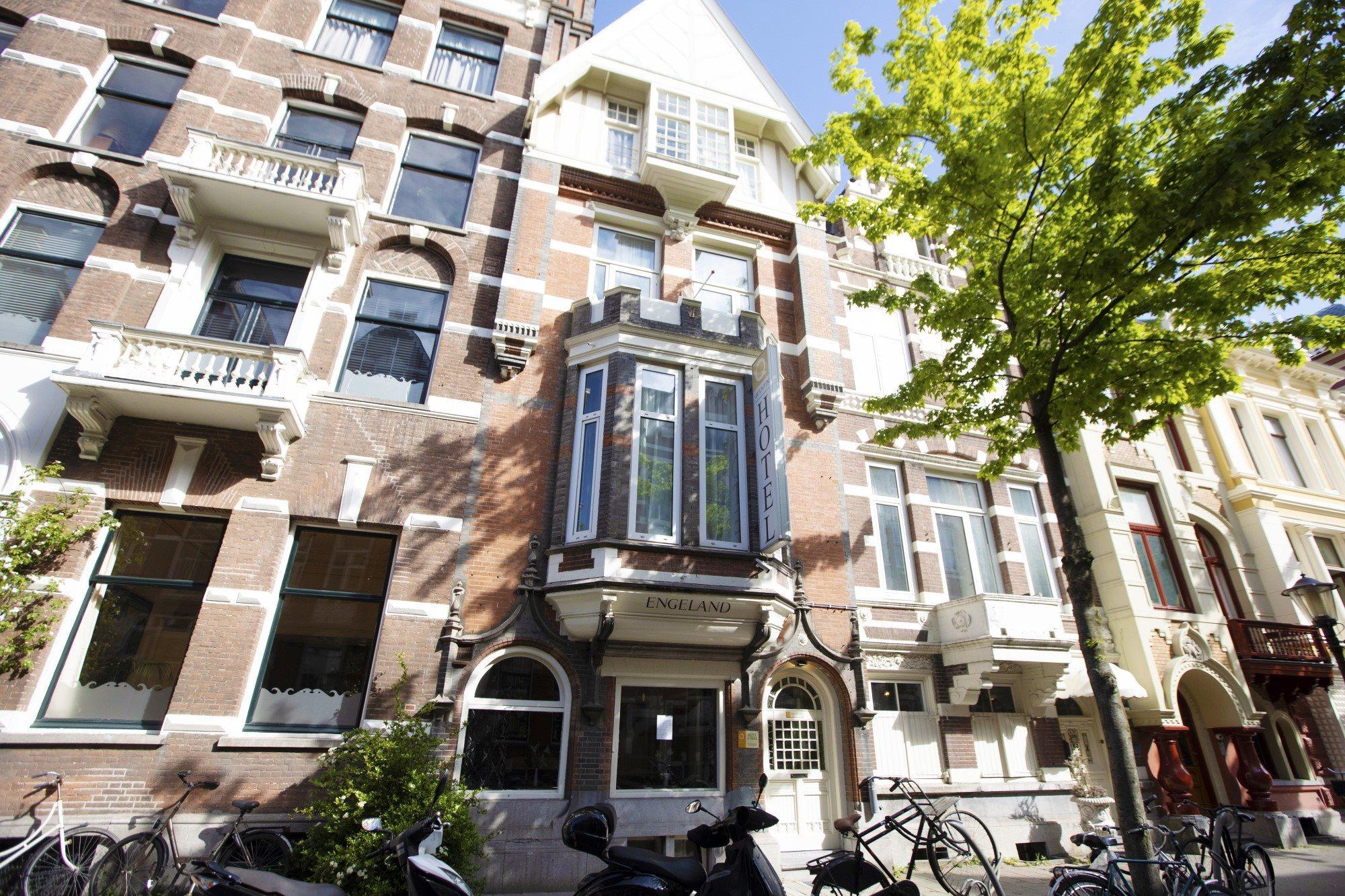 Quentin England Hotel Amsterdam Bagian luar foto